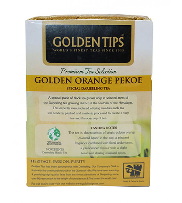 Golden Orange Pekoe Brocade Pouch Tea – 250gm