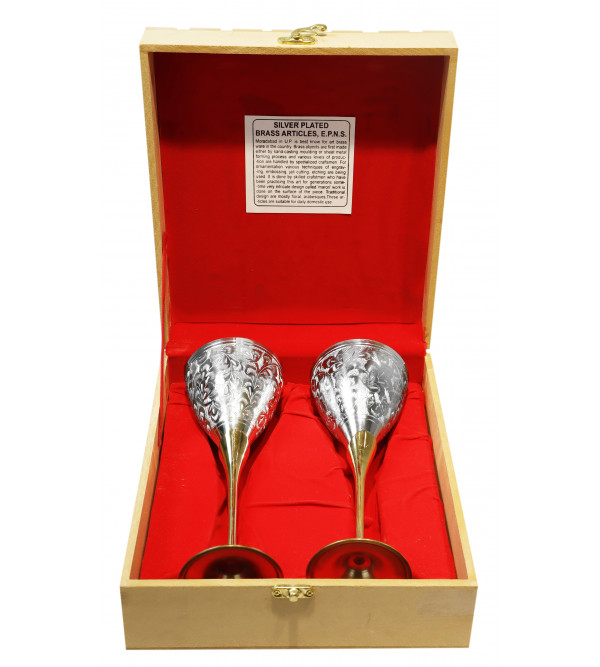 Silver Plated Goblet 2 Pieces Set