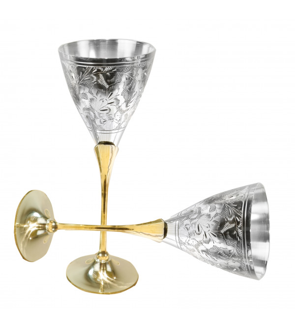 Silver Plated Goblet 2 Pieces Set