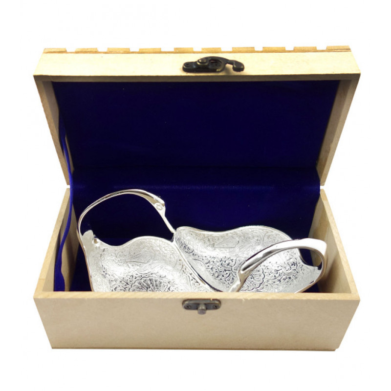 Silver Plated Double Duck with Spoon