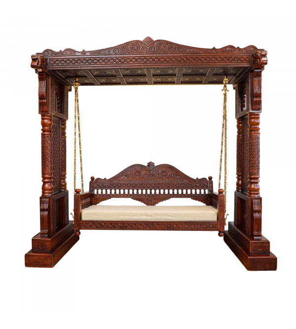 Jhoola With Carving Work In Sheesham Wood ( Note:- Packing & Shipping Charges will be Extra as per actual.)