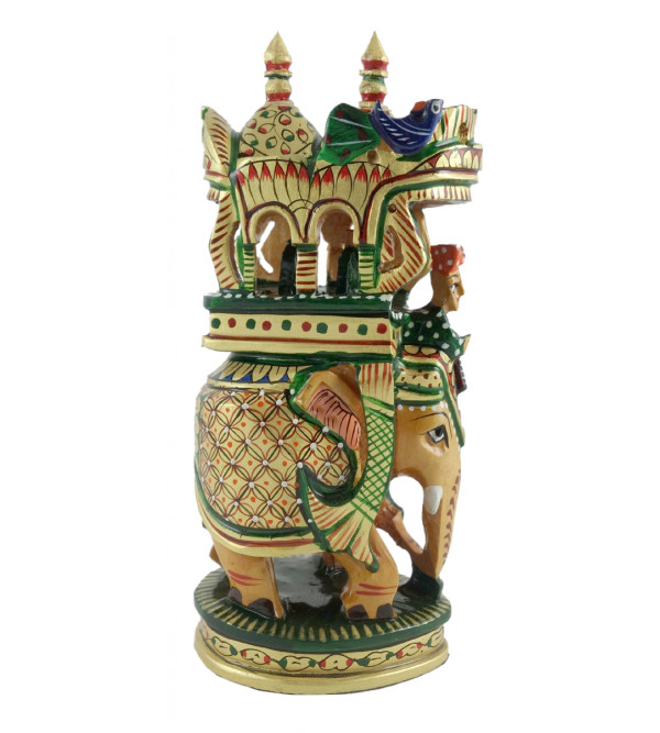 Ambabari With Gold Painted In Kadamwood