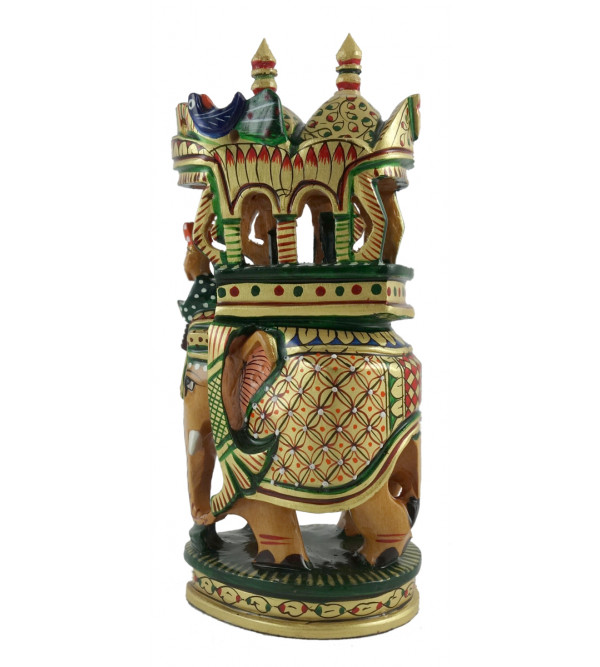 Ambabari With Gold Painted In Kadamwood