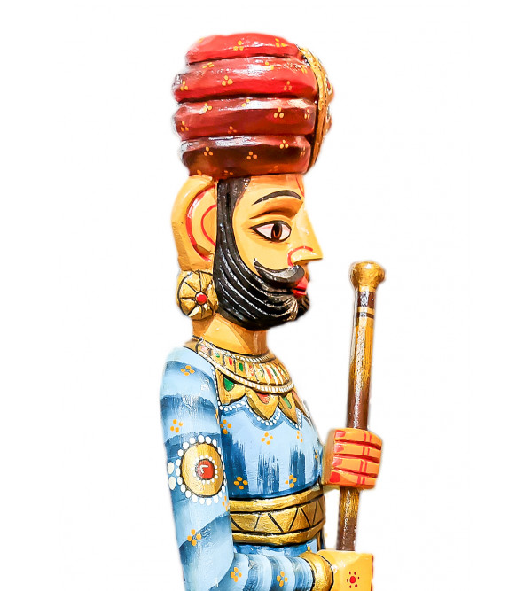 Wooden Painted Darban 30 Inch