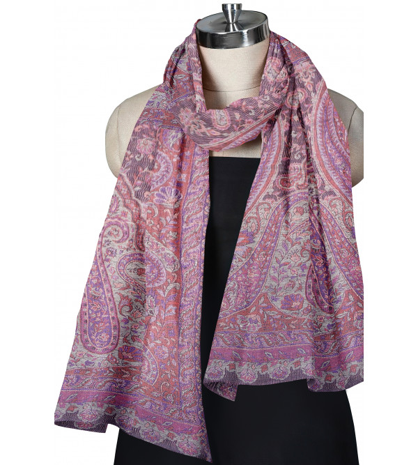  Pure Pashmina Kani Stole