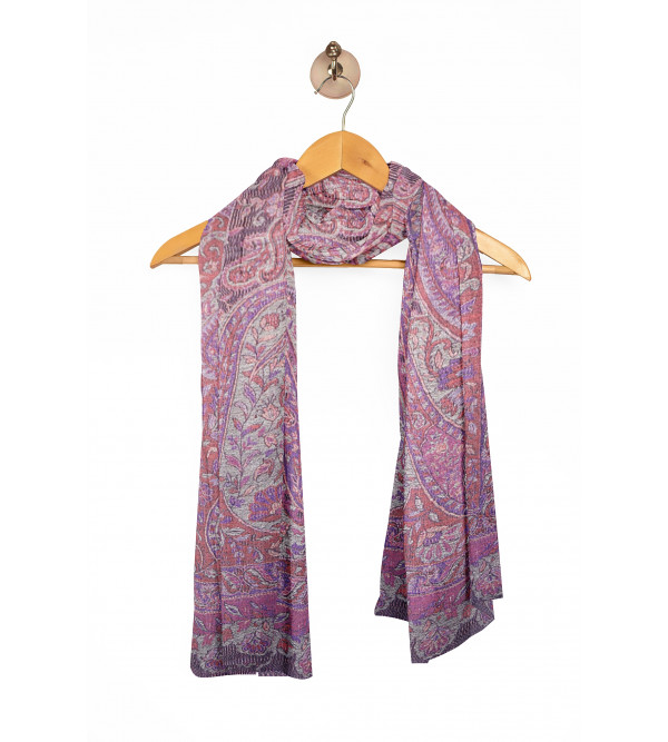  Pure Pashmina Kani Stole