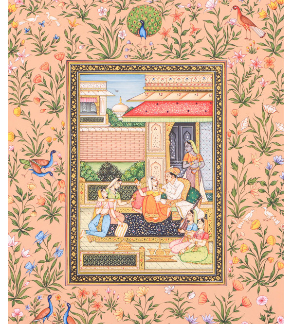  Mughal Miniature (Unframed) 11x14 Inch