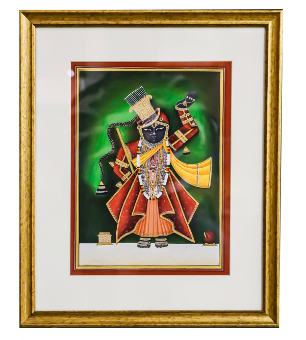 God Shreenath Ji Pichwai Unframed Paintings