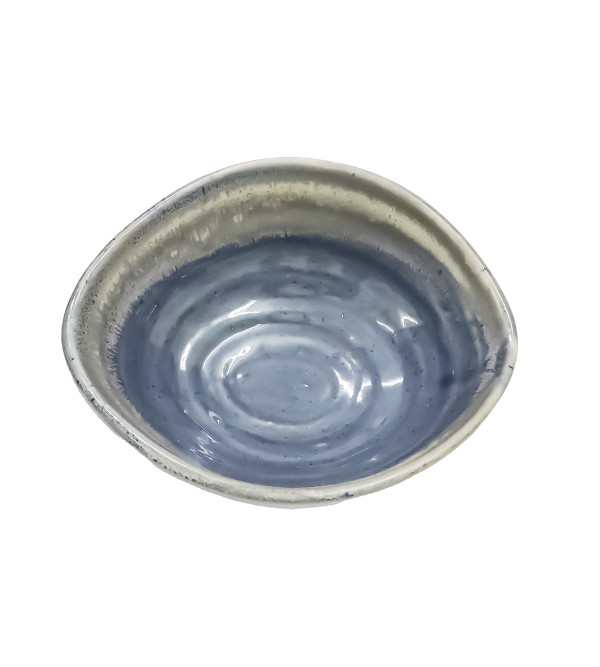 Green Oval Nut Bowl