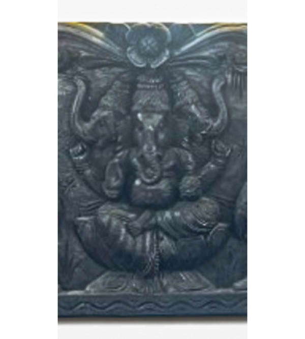 Ganesh jI  Wood Panel 36X2X12 Inch