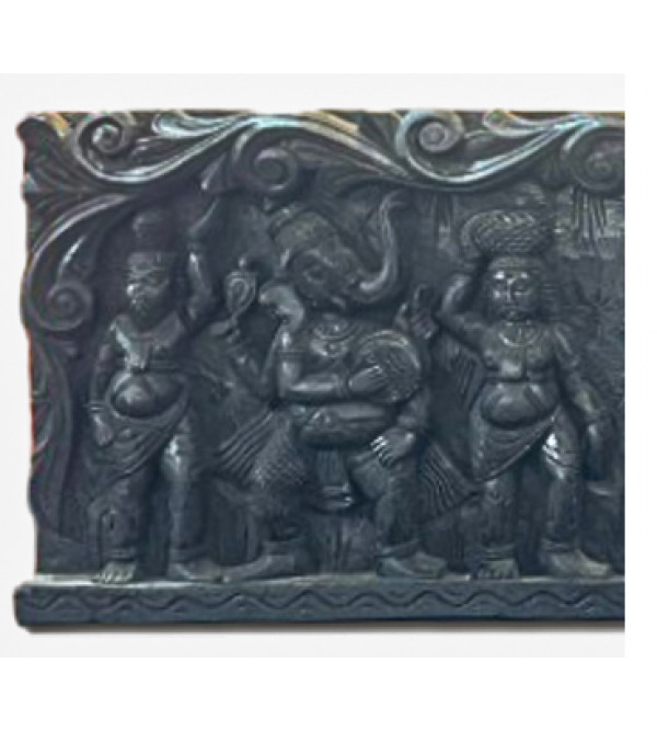 Ganesh jI  Wood Panel 36X2X12 Inch