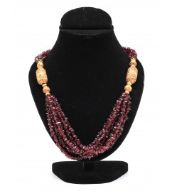 Handmade Necklace Beadwork Multiline Designer Set