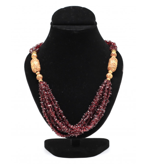 Handmade Necklace Beadwork Multiline Designer Set