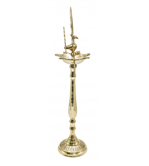 Brass Peacock Kiren Oil Lamp