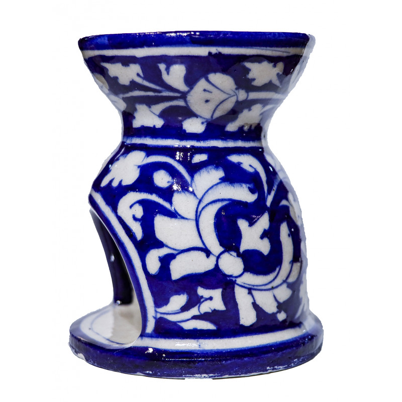 Blue Pottery Oil Burner