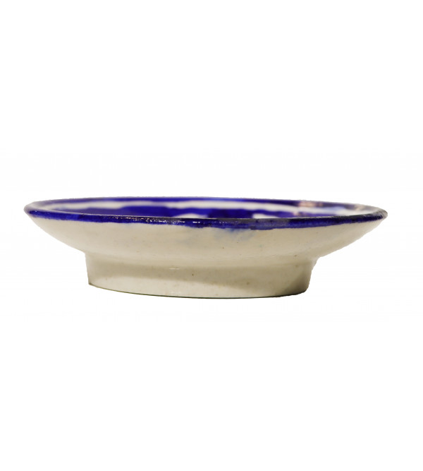 Blue Pottery Soap Dish