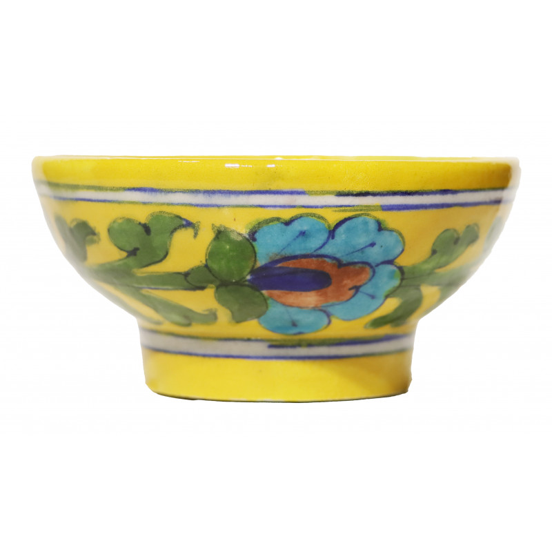 Blue Pottery Bowl