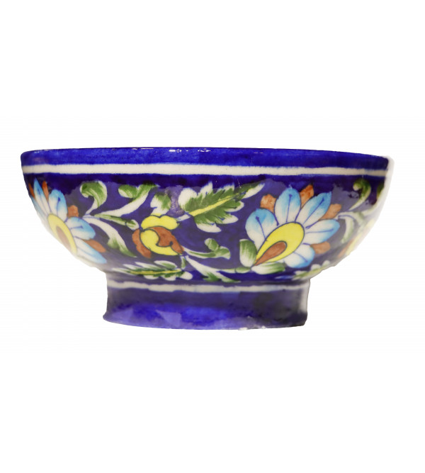 Blue Pottery Bowl