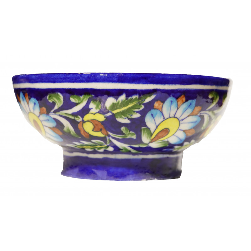 Blue Pottery Bowl