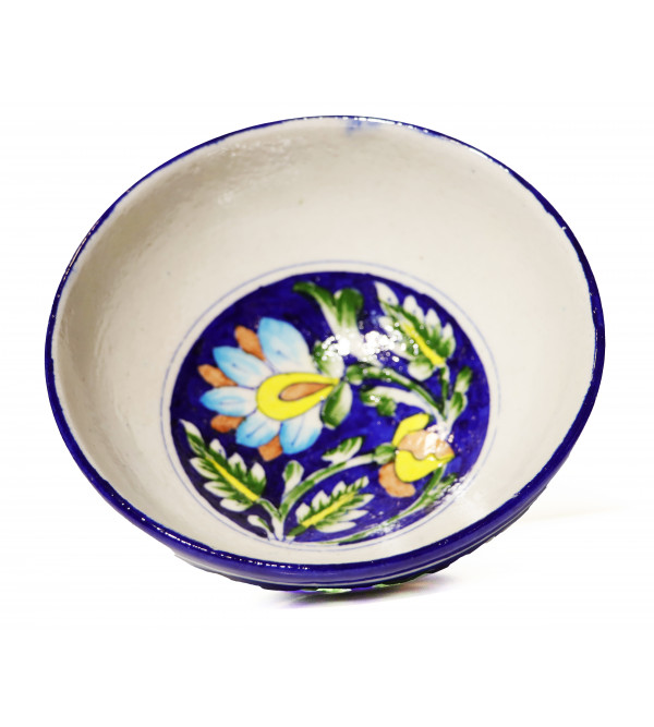 Blue Pottery Bowl