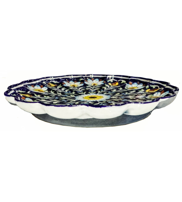 Blue Pottery Kangura Plate