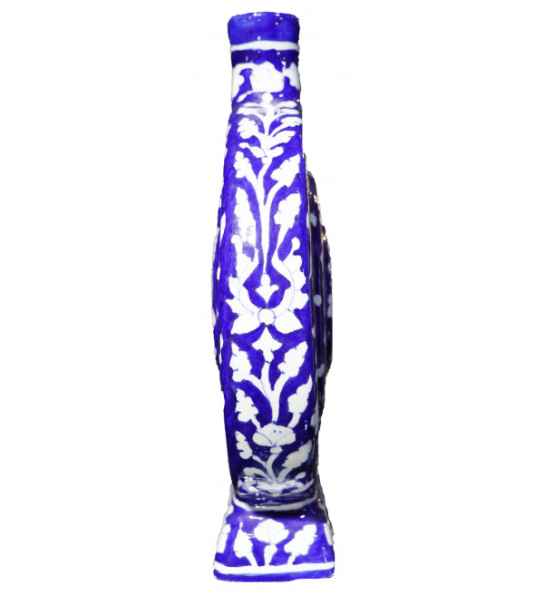 Blue Pottery Lottery Flower Vase