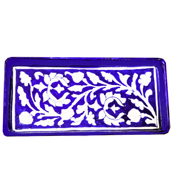 Blue Pottery Tray