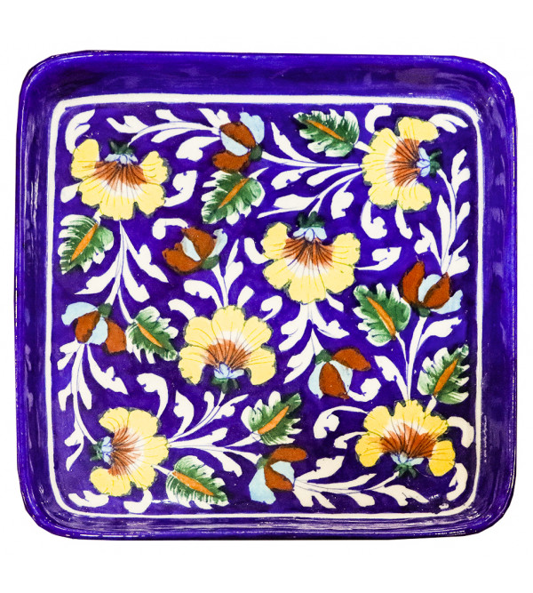 Blue Pottery Tray