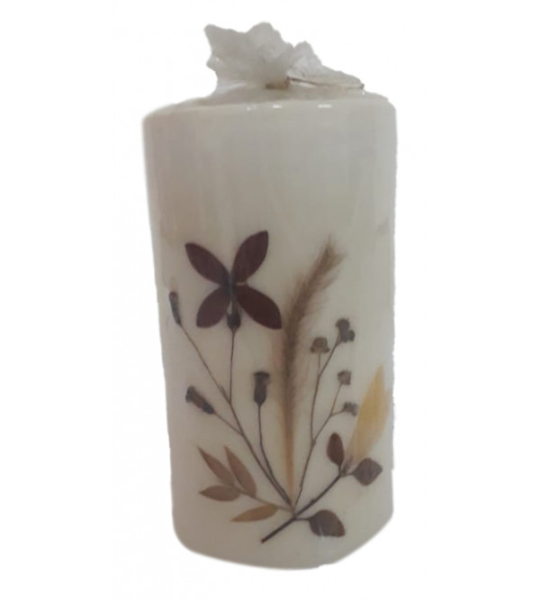 Handcrafted Candle Cylinder Shape Size Small