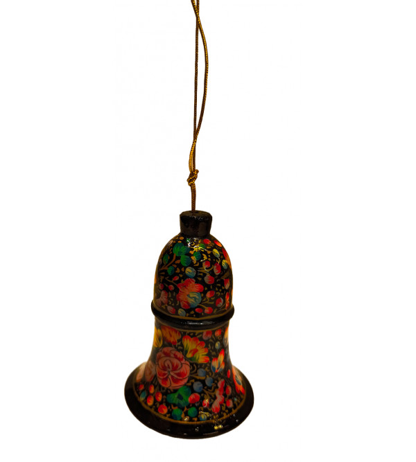 Papier Mache Handcrafted Bell Shaped Christmas Hanging 
