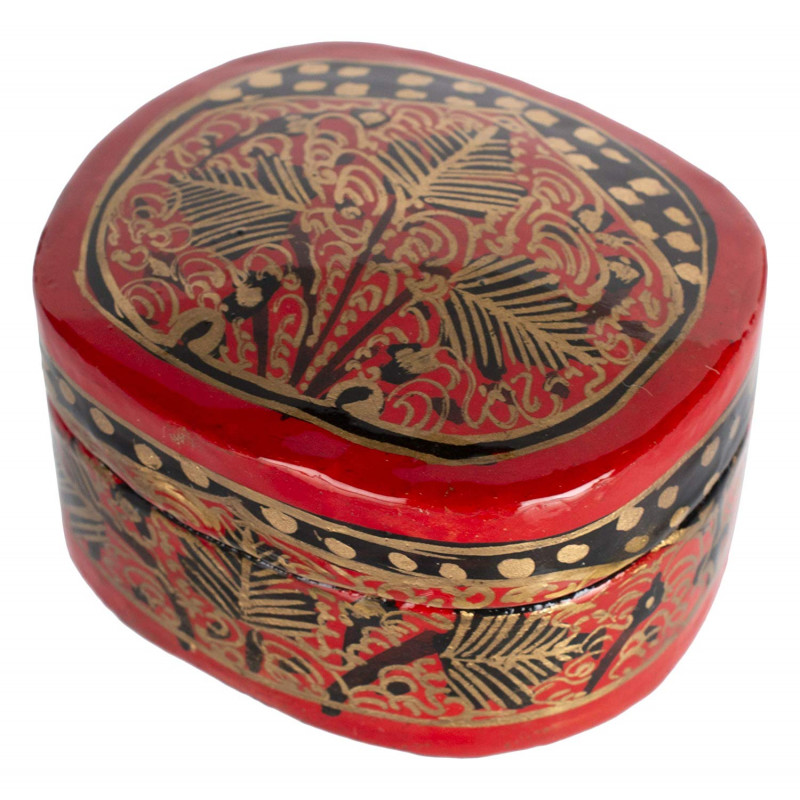 Ring Box Round Shape Paper Machie