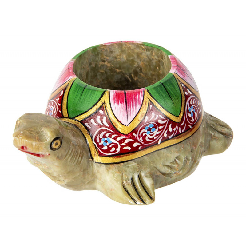 Tortoise candle stand