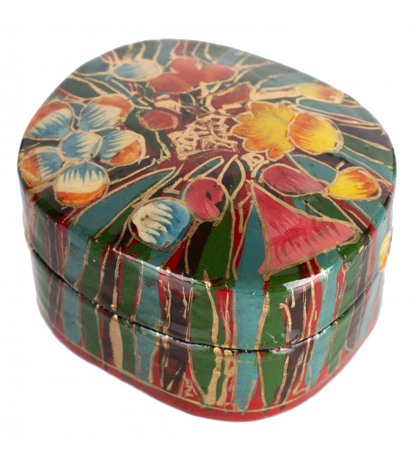 Ring Box Round Shape Paper Machie