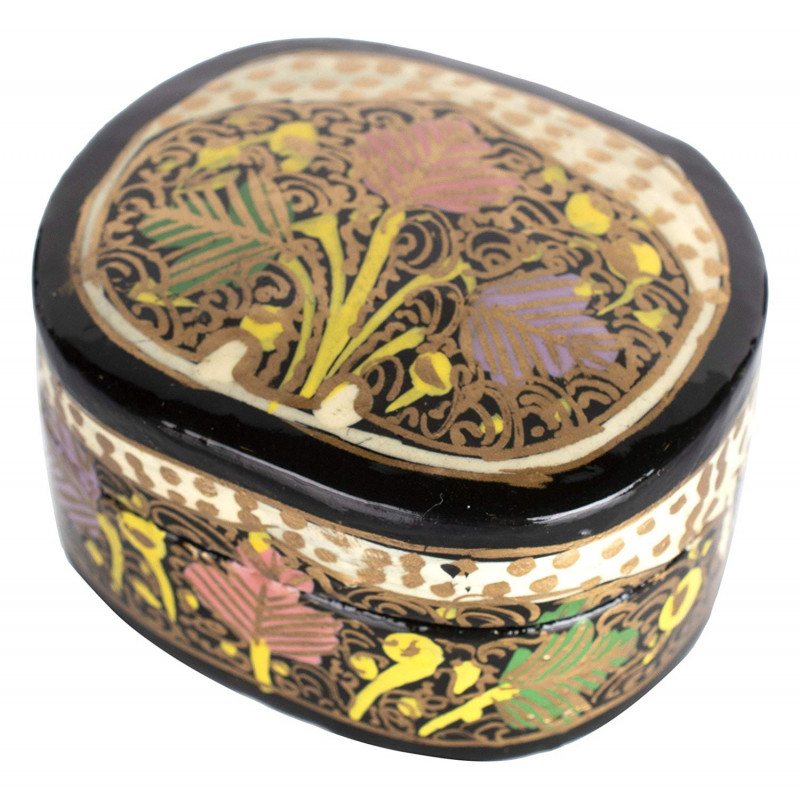 Ring Box Round Shape Paper Machie