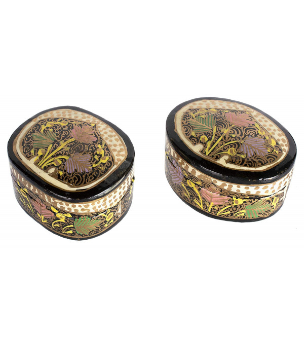 Ring Box Round Shape Paper Machie