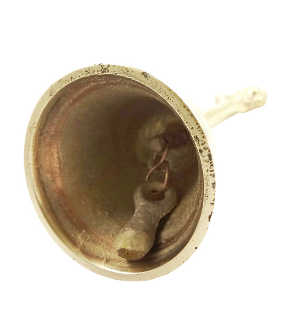 Handicraft Brass Hand Bell 6 Inch 