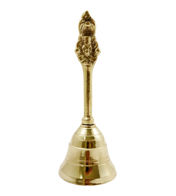 Handcrafted Brass Hand Bell  6.5Inch 