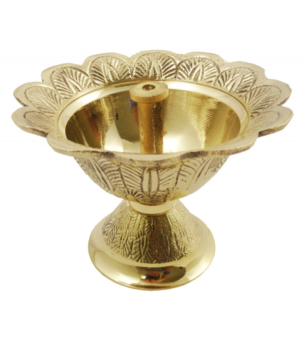 Handicraft Brass Devdas Diya 3.5 Inch 