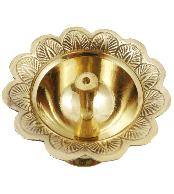 Handicraft Brass Devdas Diya 3.5 Inch 