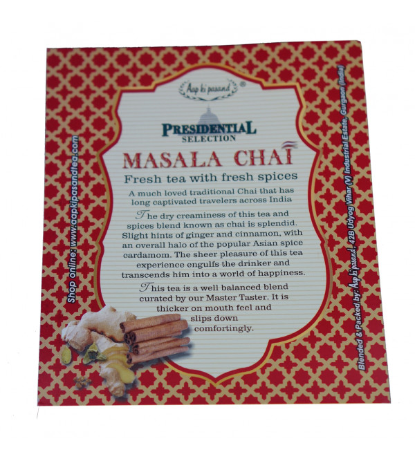 PRESIDENTIAL MASALA CHAI