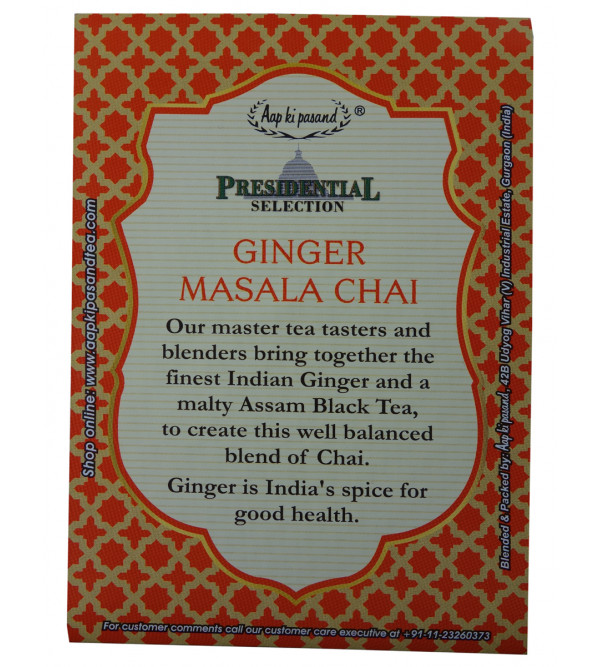 PRESIDENTIAL GINGER MASALA CHAI