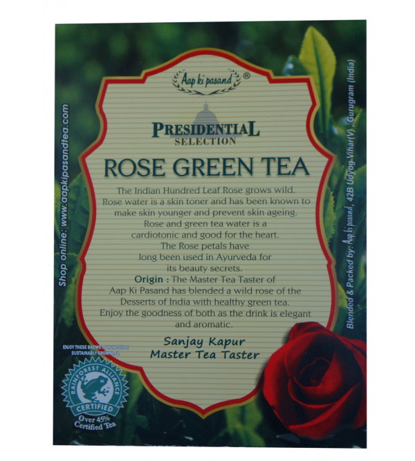 Green tea Rose 100gm