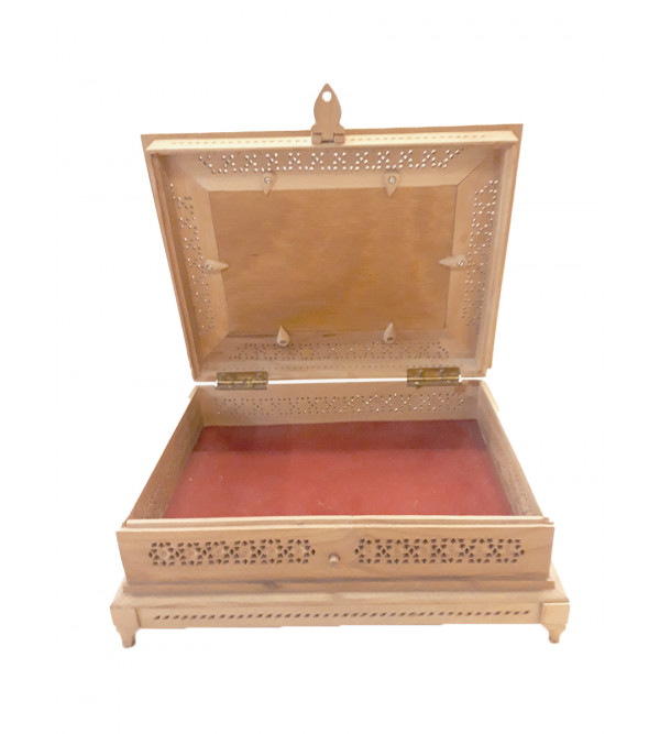 Kadamba Wood Handcrafted Box with Jaali Work
