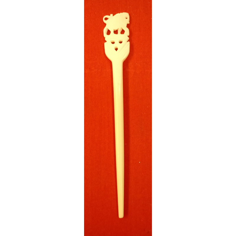 Camel Bone Handcrafted Hair Stick