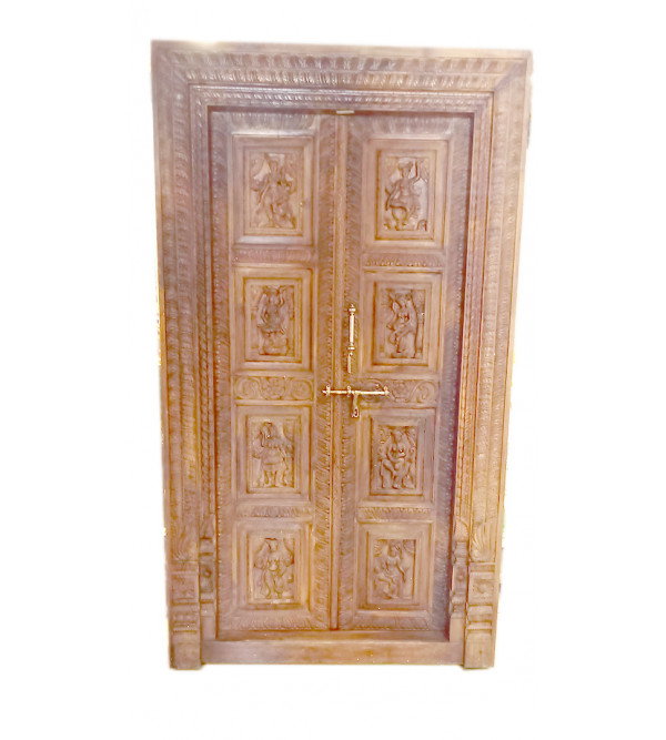 Wooden Handcrafted Door Size 88X50 Inches
