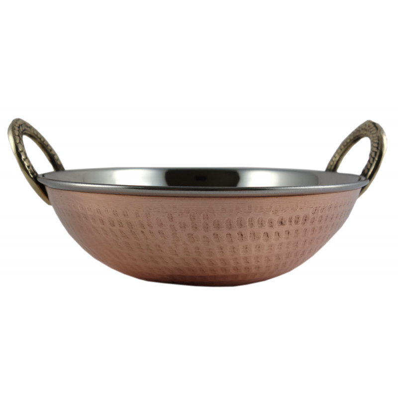 COPPER STEEL KADAI 5 Inch