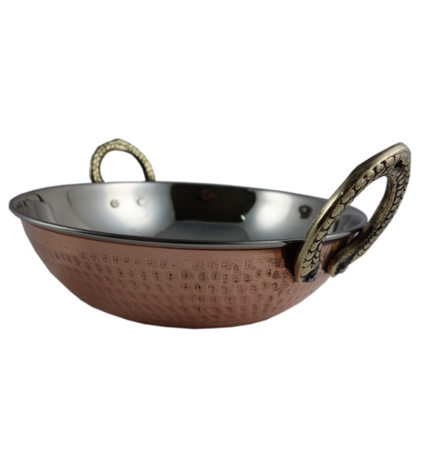 COPPER STEEL KADAI 5 Inch