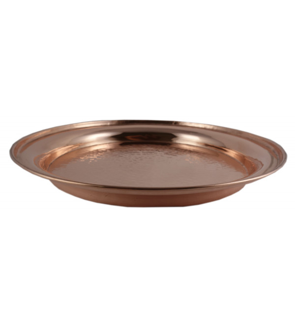 COPPER THALI 12 Inch