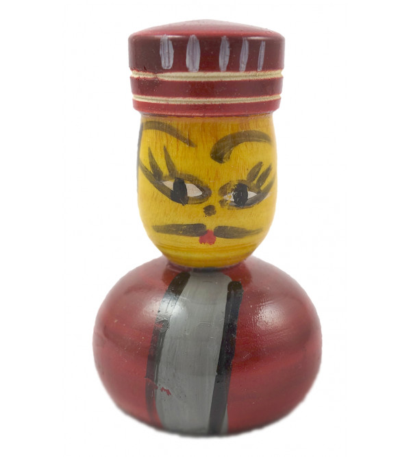 Channapatna Hand Crafted  lacquerware  Pencil Sharpener Size 2 Inch  