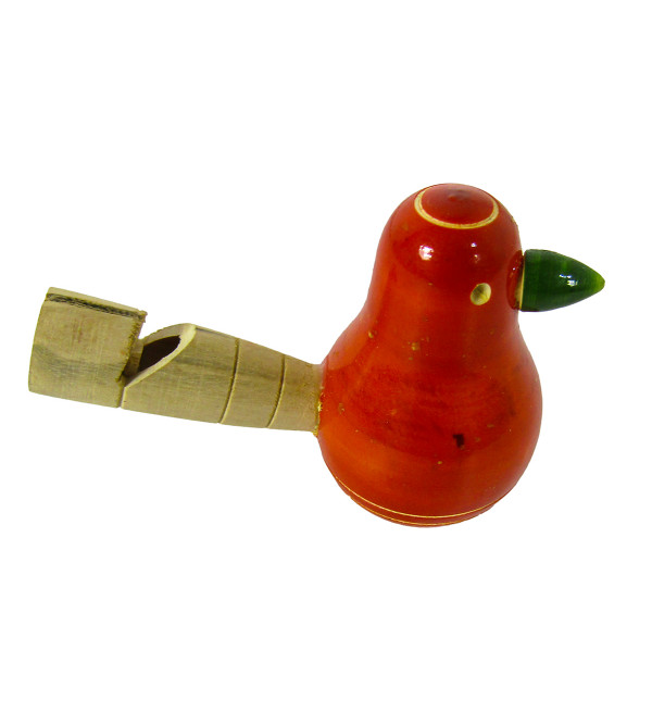 Handicraft Assorted Color Wooden Toys Bird Whistle